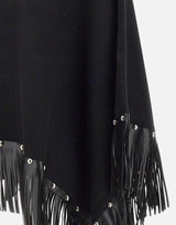 Poncho con frange 2F5053M0300 22222 LIU-JO