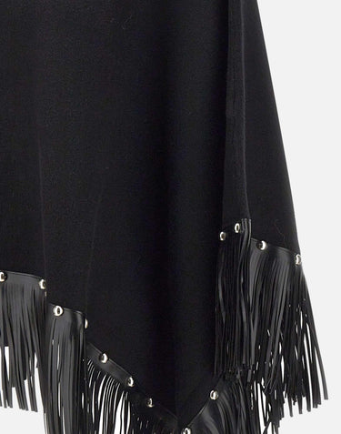 Poncho con frange 2F5053M0300 22222 LIU-JO
