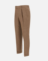 Pantaloni " L-Peet " in lino 50539826 207 BOSS
