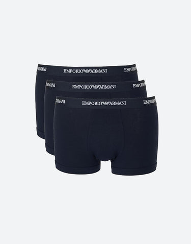 Set tre pack boxer in cotone stretch EM000259 AF14132MB139 EMPORIO ARMANI