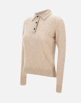 Polo in cashmere e seta PL1ML CS7RG031 FILIPPO DE LAURENTIIS