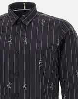 "C-Roan" camicia in cotone 50535411 001 BOSS