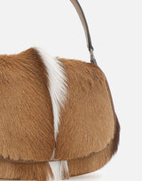 Borsa a spalla "Helena Round" in pelle BS12058 SPBOKNATURALE GIANNI CHIARINI