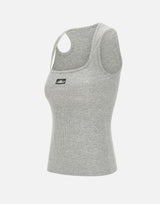"Lounge dirndl tank top" 10410100402 GRYSLV OTTOLINGER