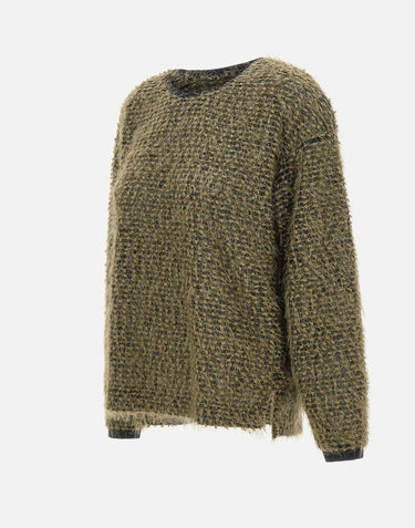 Maglia bouclè in lurex G864Z000463N 001 ELENA MIRO'
