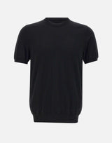 Maglia in crepe di cotone DK87003 NERO DIKTAT