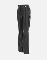 Pantaloni flare in tessuto spalmato CF5016E0624 22222 LIU-JO