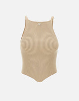 "Signature point rib knit" VESMTO042FI0001 1054 COURREGES