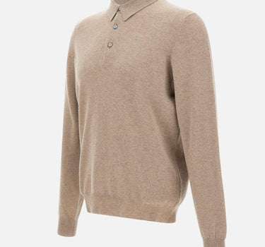 Polo in cashmere e lana 55132 19690030 GRAN SASSO