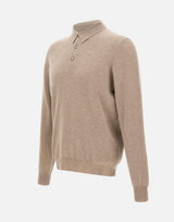 Polo in cashmere e lana 55132 19690030 GRAN SASSO