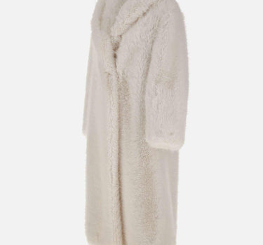 "Mink hood coat" MINKCOAT WHITE BB COUTURE
