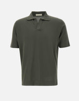 Polo in crepe di cotone PL0MCSK CR14R570 FILIPPO DE LAURENTIIS