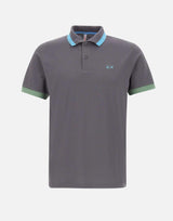 Polo "Big stripes on collar" A35112 99 SUN68