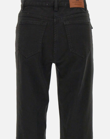 Jeans in cotone con fiocchi gioiello PJ93N51E2 110 ELISABETTA FRANCHI