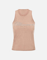 Top in tulle con punti luce 4T061A N0120 BLUMARINE