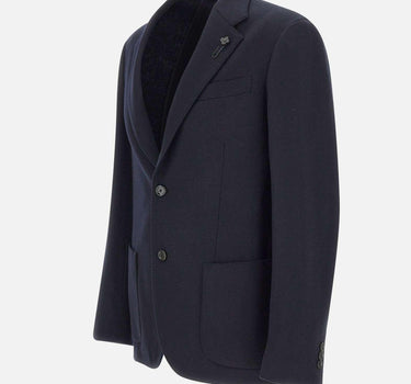 Blazer in lana e cashmere CN6202E AAIF65516850 LARDINI