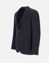 Blazer in lana e cashmere CN6202E AAIF65516850 LARDINI
