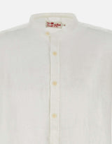 Camicia "Naxos" in lino NAX0001 01896H01 MC2 SAINT BARTH