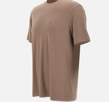 T-shirt in seta e modal EM002996 AF13721U6189 EMPORIO ARMANI