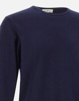 Maglia in lana e cashmere DC918022 NAVY DELLA CIANA CASHMERE