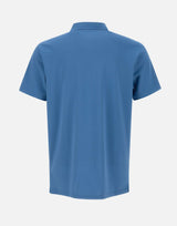 Polo " Mezzola 02" in piquet di cotone e seta PEU5471 99012182197 PEUTEREY