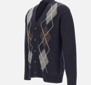 Cardigan in lana A056F002 U681 PAOLO PECORA