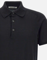 Polo in cotone PMG12 BLACK PREMIATA