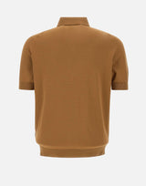 Polo in crepe di cotone PL1MC CR14R090 FILIPPO DE LAURENTIIS