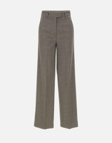 Pantaloni straight con piega CF5372T054A M9770 LIU-JO