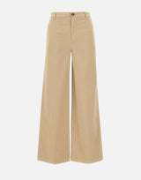 Pantaloni "Olimpia" in gabardina di cotone OLIMPIA KAKI TRUE AVENUE