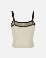 "Tank top leopard" JW7309 WHITE ADIDAS