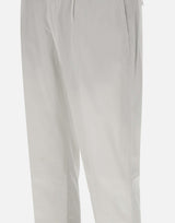 Pantaloni "DVR33 " in cotone e seta DVR33R022 TC100 DEVORE'