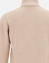 Maglia in lana e cashmere DC918586 MIELE DELLA CIANA CASHMERE