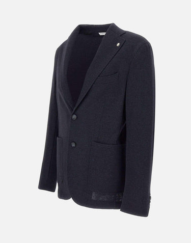 Blazer in viscosa e lana 3732G2728M 24369689 MANUEL RITZ