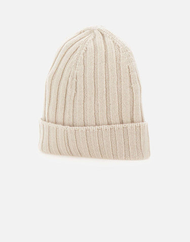 Cappello in cashmere 13165 15563999WHITE GRAN SASSO