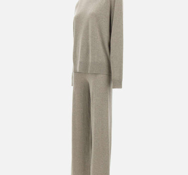 "Cashmere set" 23007AB GREIGE SOFT GOAT