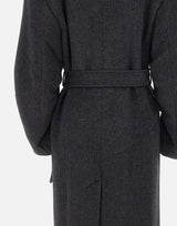 "Faux fur collar long coat" 114692 1205 ROTATE BIRGER CHRISTENSEN