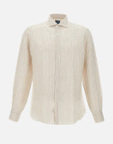 Camicia in lino LFU02P0147066U 0001 BARBA