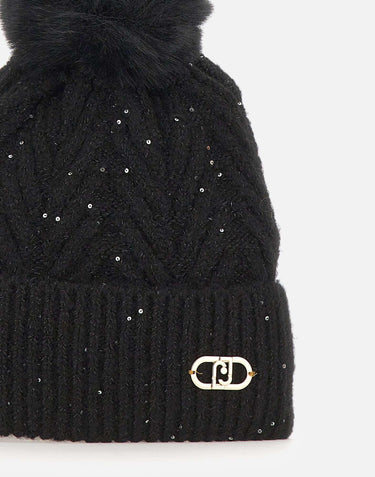 Berretto in lana 2F5009M0300 22222 LIU-JO