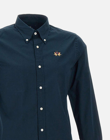 Camicia in cotone stretch CCMC02 PP00307017 LA MARTINA