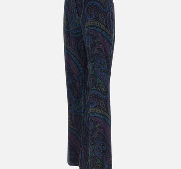 Pantaloni in velluto WREA0033 99SAEE3X0887 ETRO