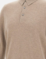 Polo in cashmere e lana 55132 19690030 GRAN SASSO