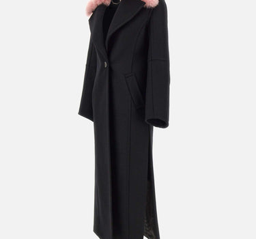 Cappotto in lana 2S099A N0990 BLUMARINE