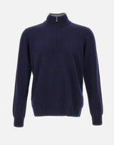 Maglia lana e cashmere DC918038 NAVY DELLA CIANA CASHMERE