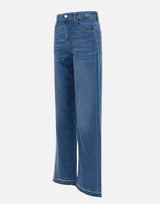 Jeans in denim stretch wide leg QP6BL008 3019 KAOS