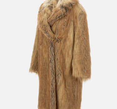 "Siberian coat" SIBERIANCOAT LTBROWN BB COUTURE