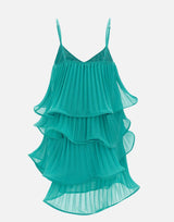 Abito con balze QPJGX012 5015 KAOS