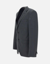 Blazer "H Huge" in lana rigenerata 50537537 021 BOSS