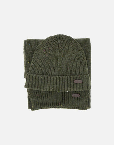 Gift set sciarpa e berretto MGS0047 MGSOL31 BARBOUR