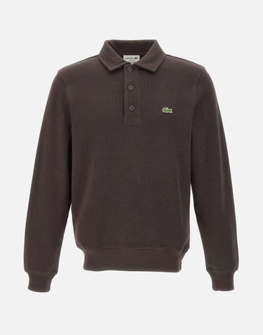 Felpa collo a polo SH5781 SKB LACOSTE